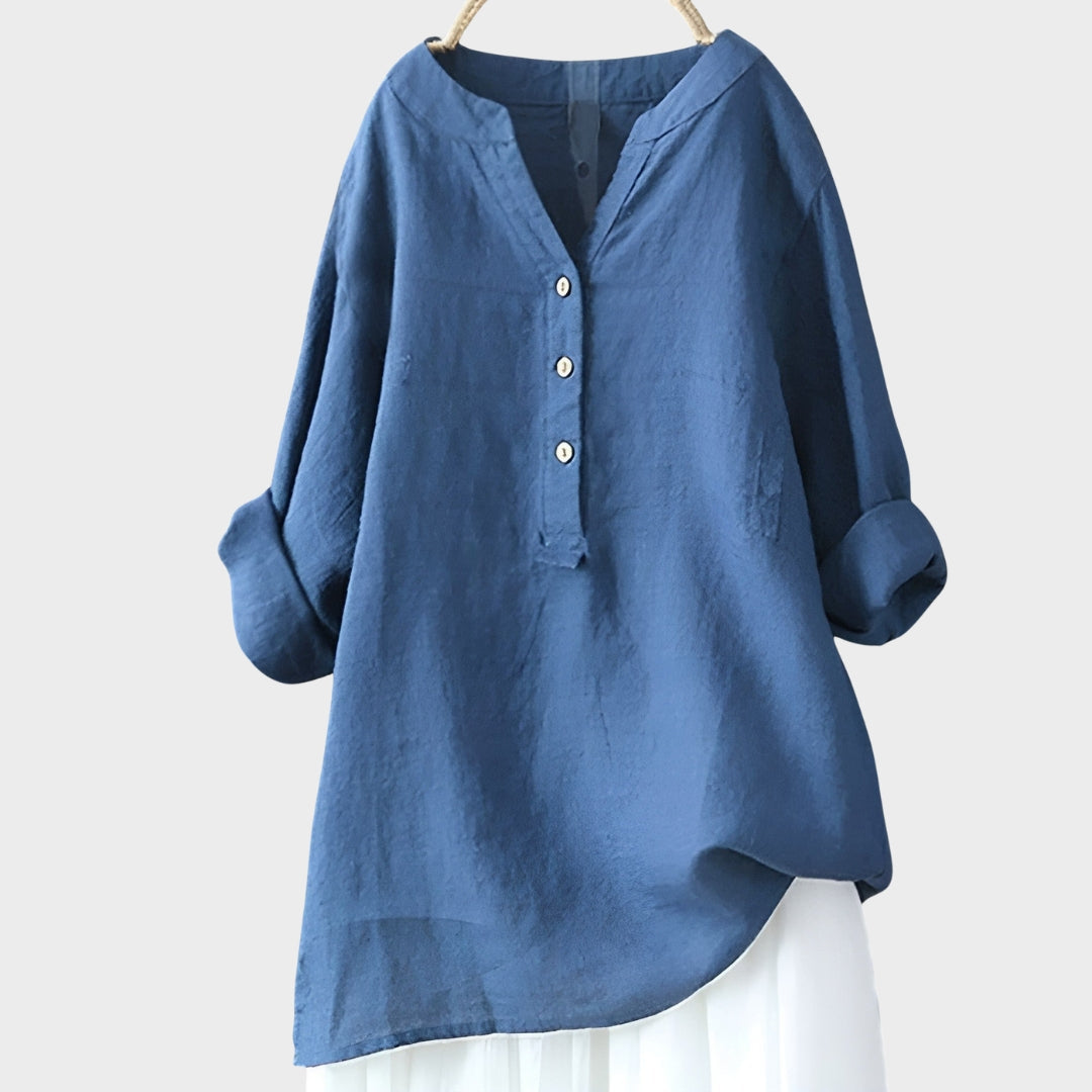 Ana – Camisa ligera y cómoda con botones