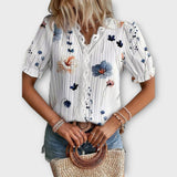 Hermina - Blusa con escote en V