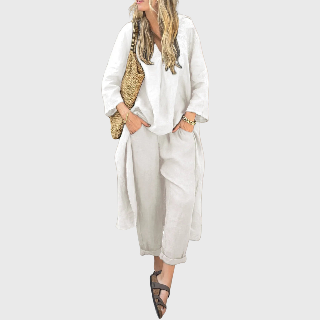 Maja | Conjunto elegante en tejido premium