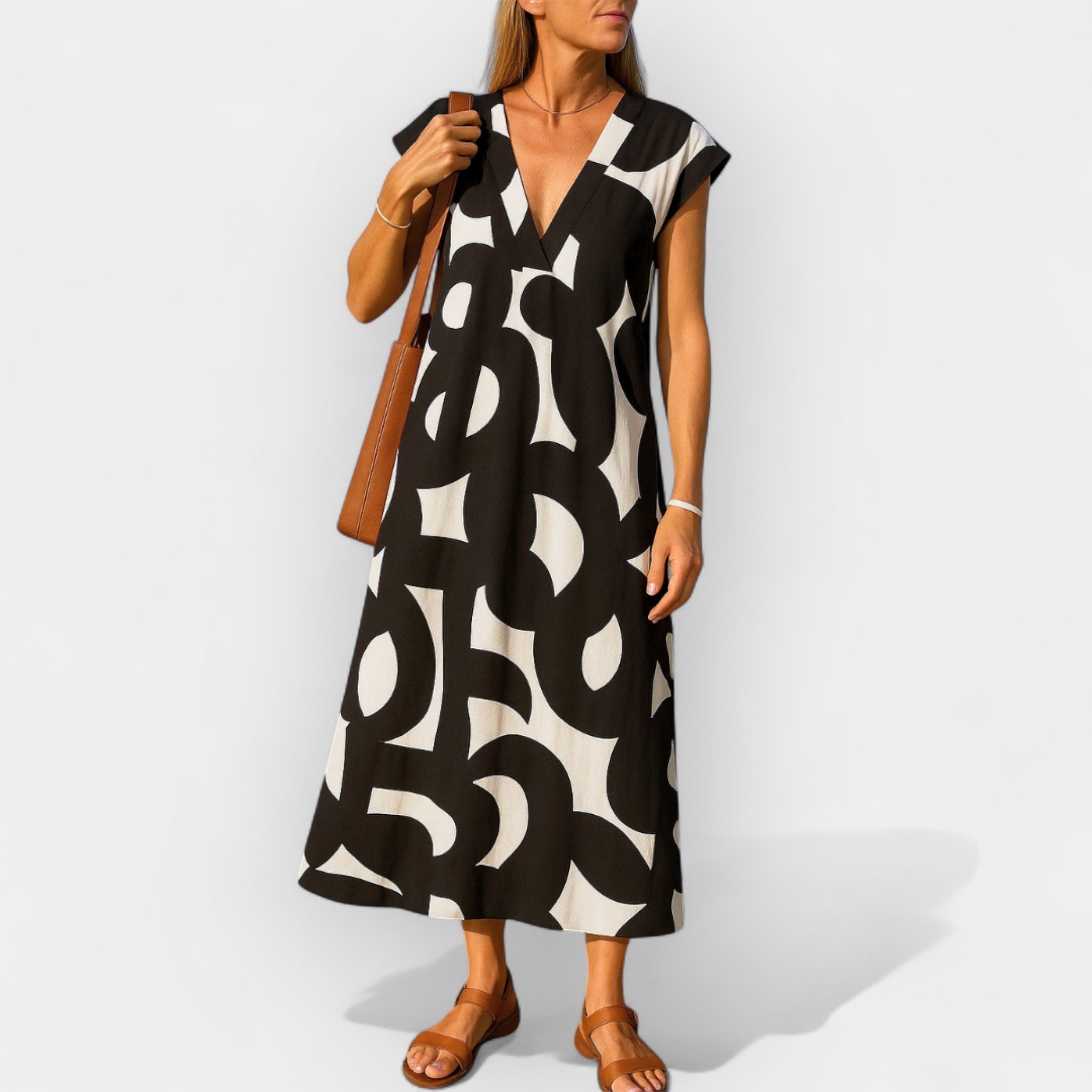 Hela – Vestido elegante y ligero con escote en V