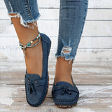 Nadine - Mocasines clásicos con detalle de flecos