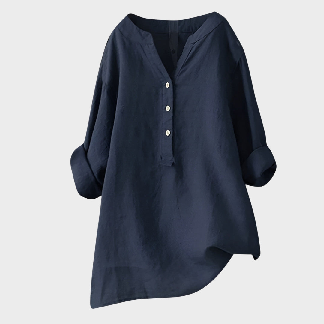 Ana – Camisa ligera y cómoda con botones