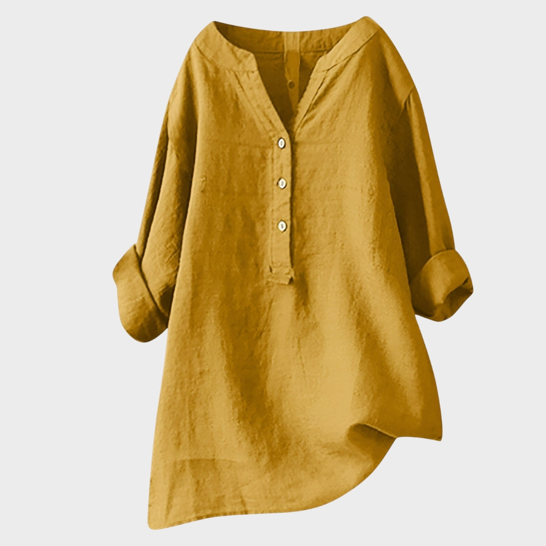 Ana – Camisa ligera y cómoda con botones