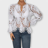 Malina – Blusa Elegante de Encaje