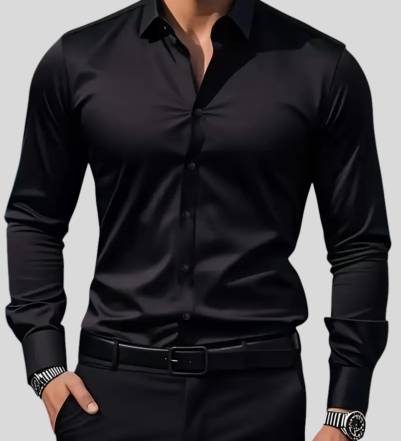 Andrej - Camisa ligera de manga larga