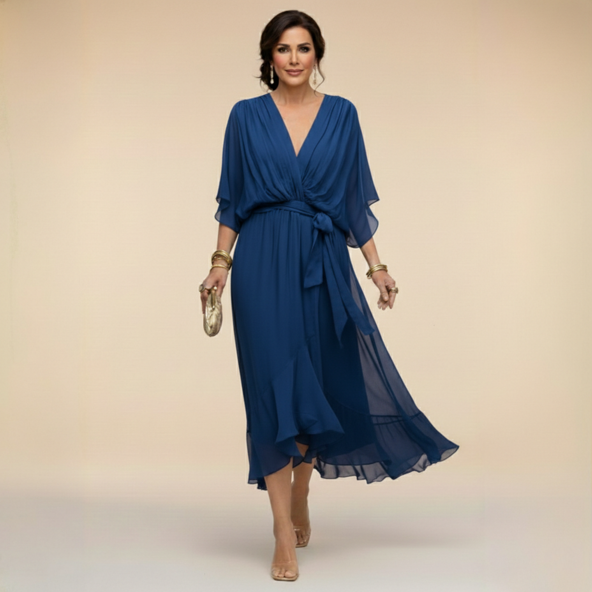 Sofija - Vestido femenino con cintura