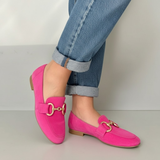 Alison | Mocasines con detalles dorados