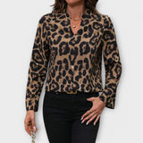 Katica – Blusa fascinante de estilo estampado
