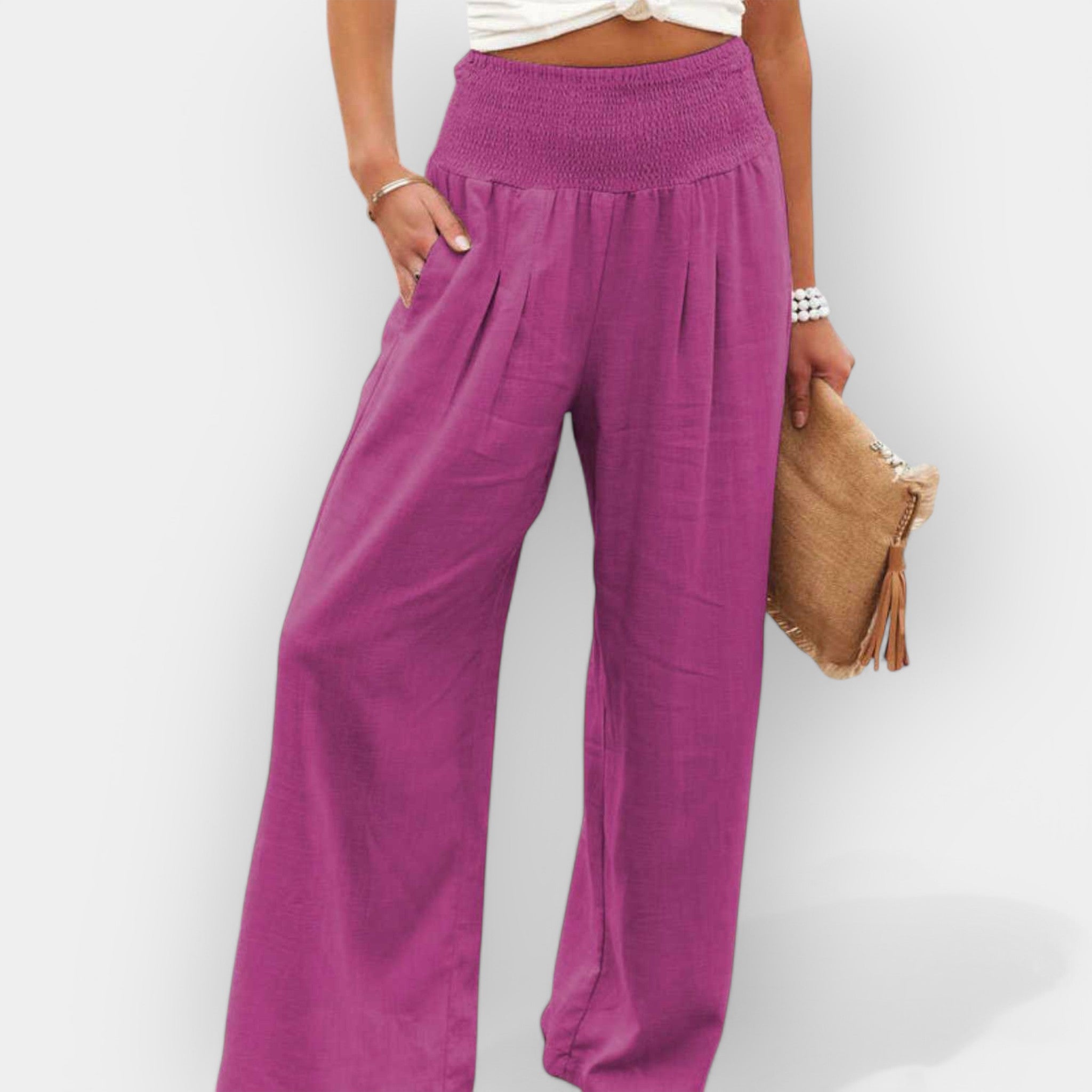 Elda - Pantalones largos elegantes