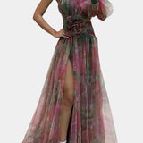 Teodora Vestido Maxi Asimétrico