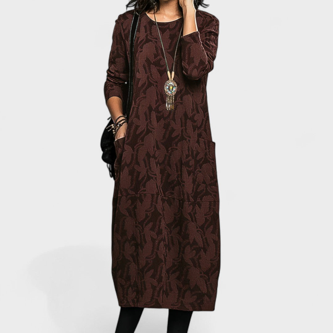 Jasmina - Vestido elegante de otoño