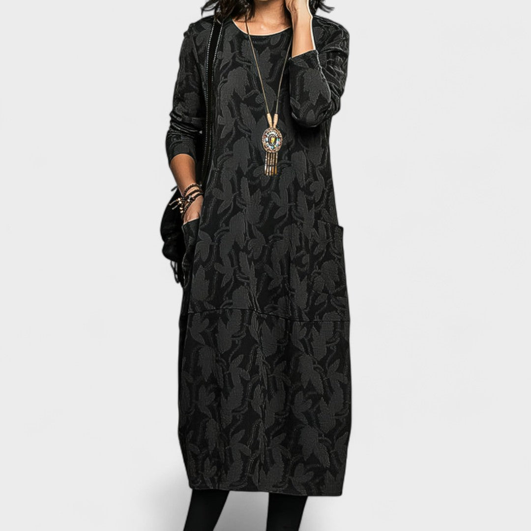 Jasmina - Vestido elegante de otoño