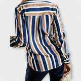 Hela - Blusa casual a rayas