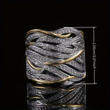 Anillo Elegante en Capas