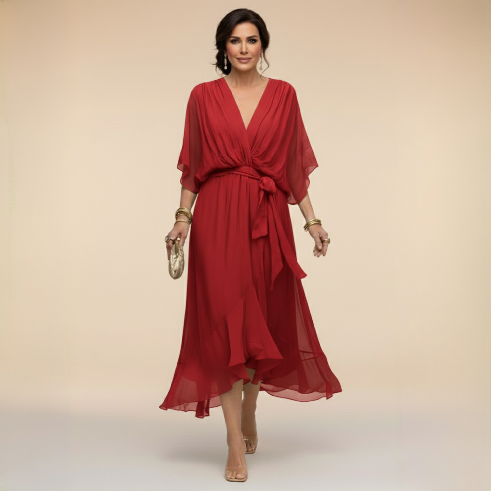Sofija - Vestido femenino con cintura
