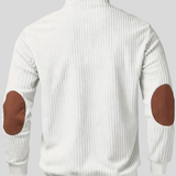 Kortez – Suéter Tricot Casual con Media Cremallera