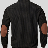 Kortez – Suéter Tricot Casual con Media Cremallera