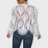 Malina – Blusa Elegante de Encaje