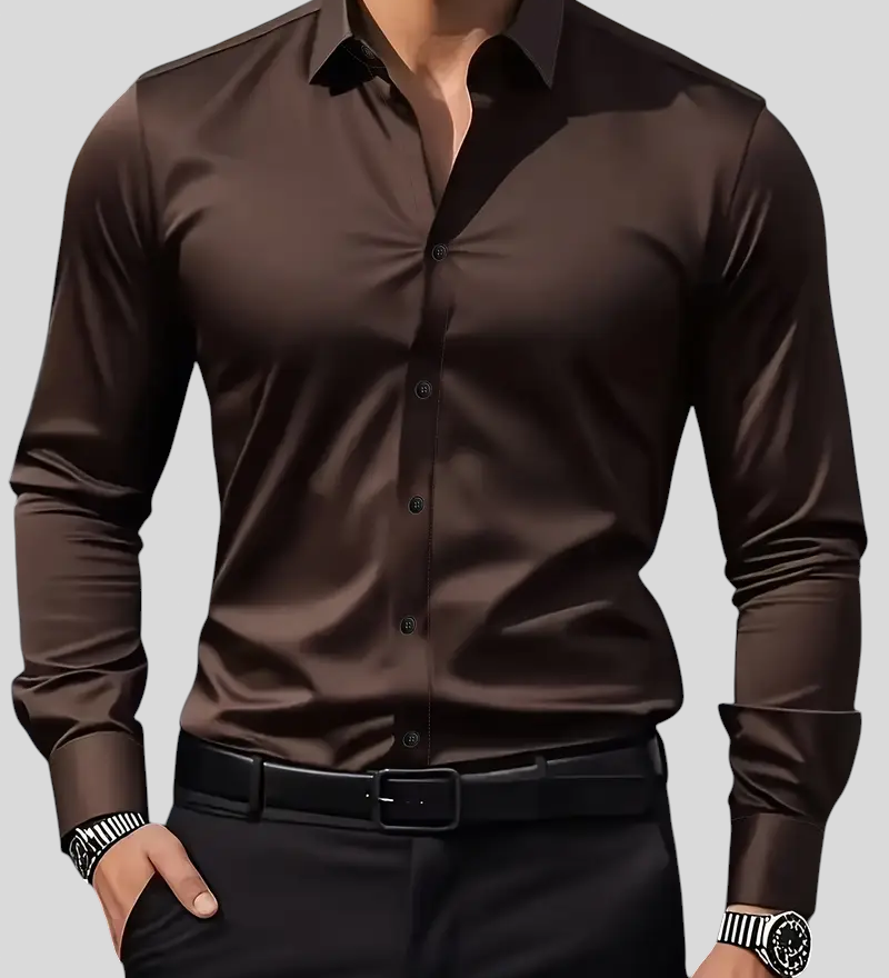 Andrej - Camisa ligera de manga larga