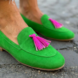 Mocasines con flecos Mandy