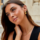 Pendientes Redondos Ame Gold