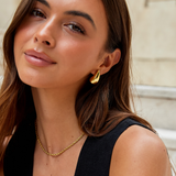 Pendientes Redondos Ame Gold