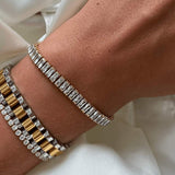 Nikita - Pulsera Rivière Baguette