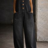 Bethany | Jardineras de Algodón Denim Lavadas Vintage