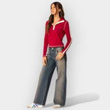 Romana - Jeans de cintura baja