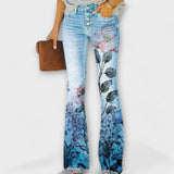 Neda - Pantalones florales
