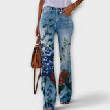 Neda - Pantalones florales