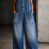 Saylor | Mono de Algodón Denim Vintage Lavado