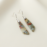 Čar - Pendientes Vintage de Piedra Natural