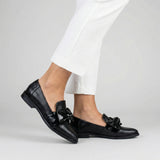 Claudia | Mocasines elegantes con lazo