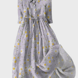 Vestido con flores