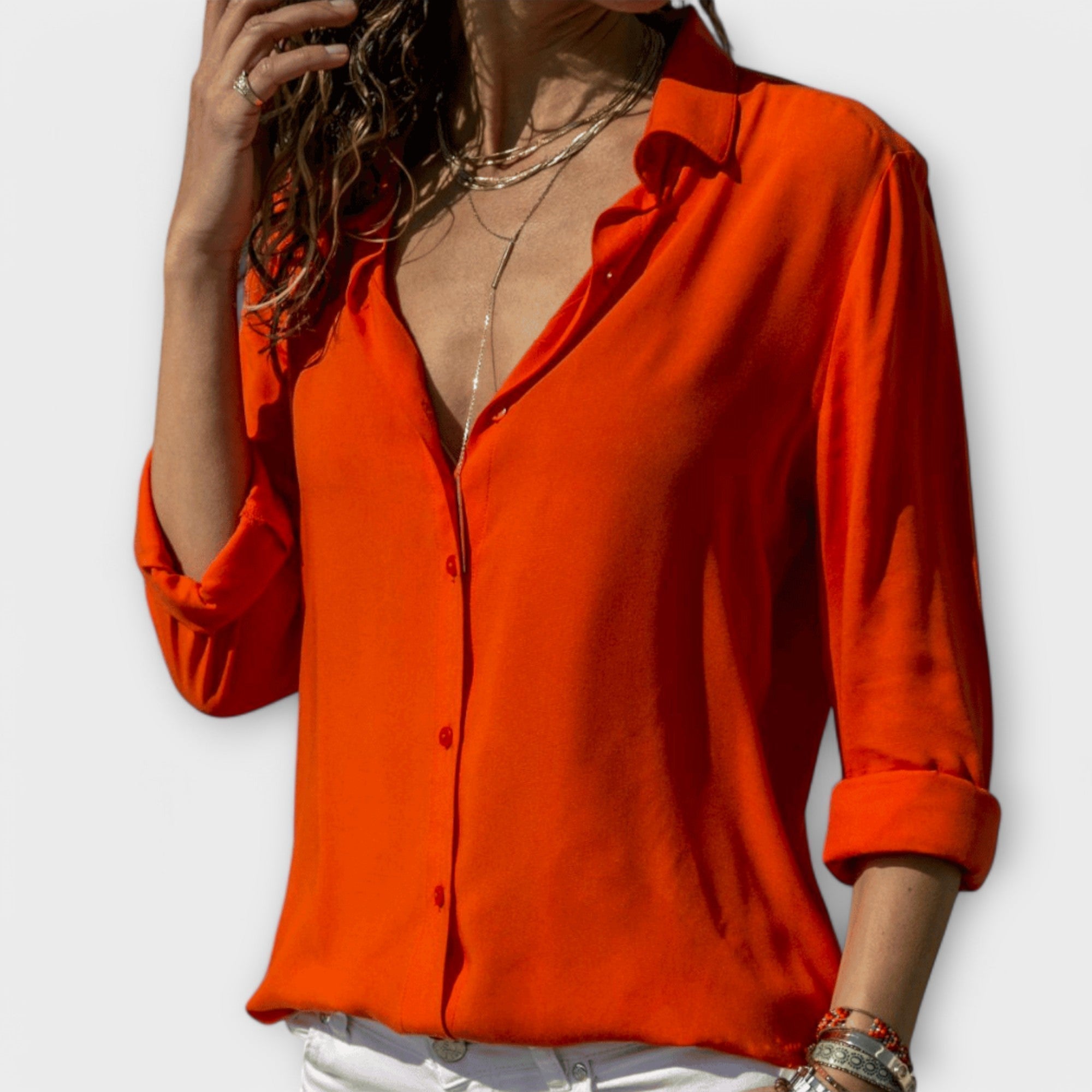 Mara – La camisa perfecta con detalles refinados
