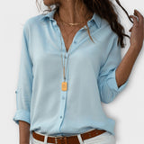 Mara – La camisa perfecta con detalles refinados