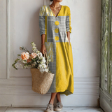 Emma™ | Vestido de Lino Informal