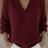 Violeta | Suéter oversize con escote en V