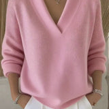 Violeta | Suéter oversize con escote en V