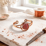Pulsera de Cobre Rosa