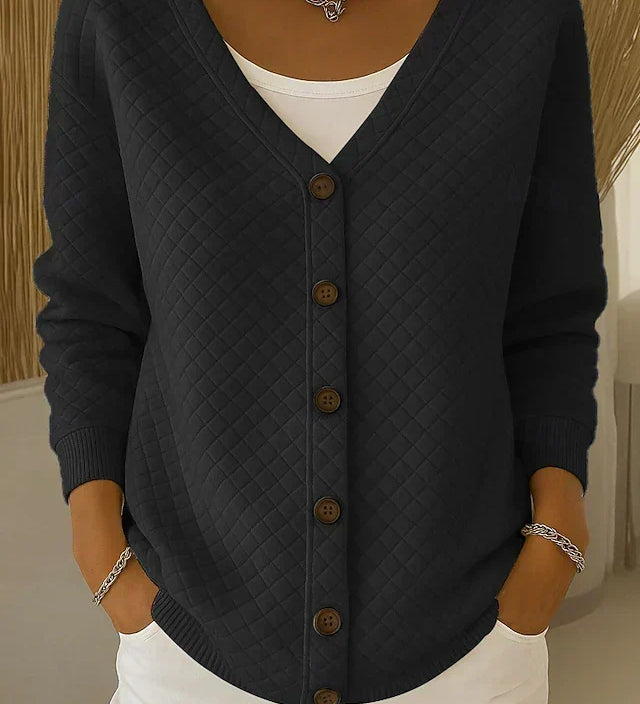 Leonor | Chaqueta de algodón con botones