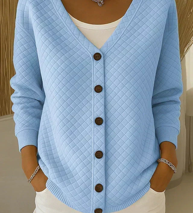 Leonor | Chaqueta de algodón con botones
