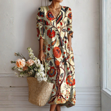 Kendra™ | Vestido Floral Bohemio