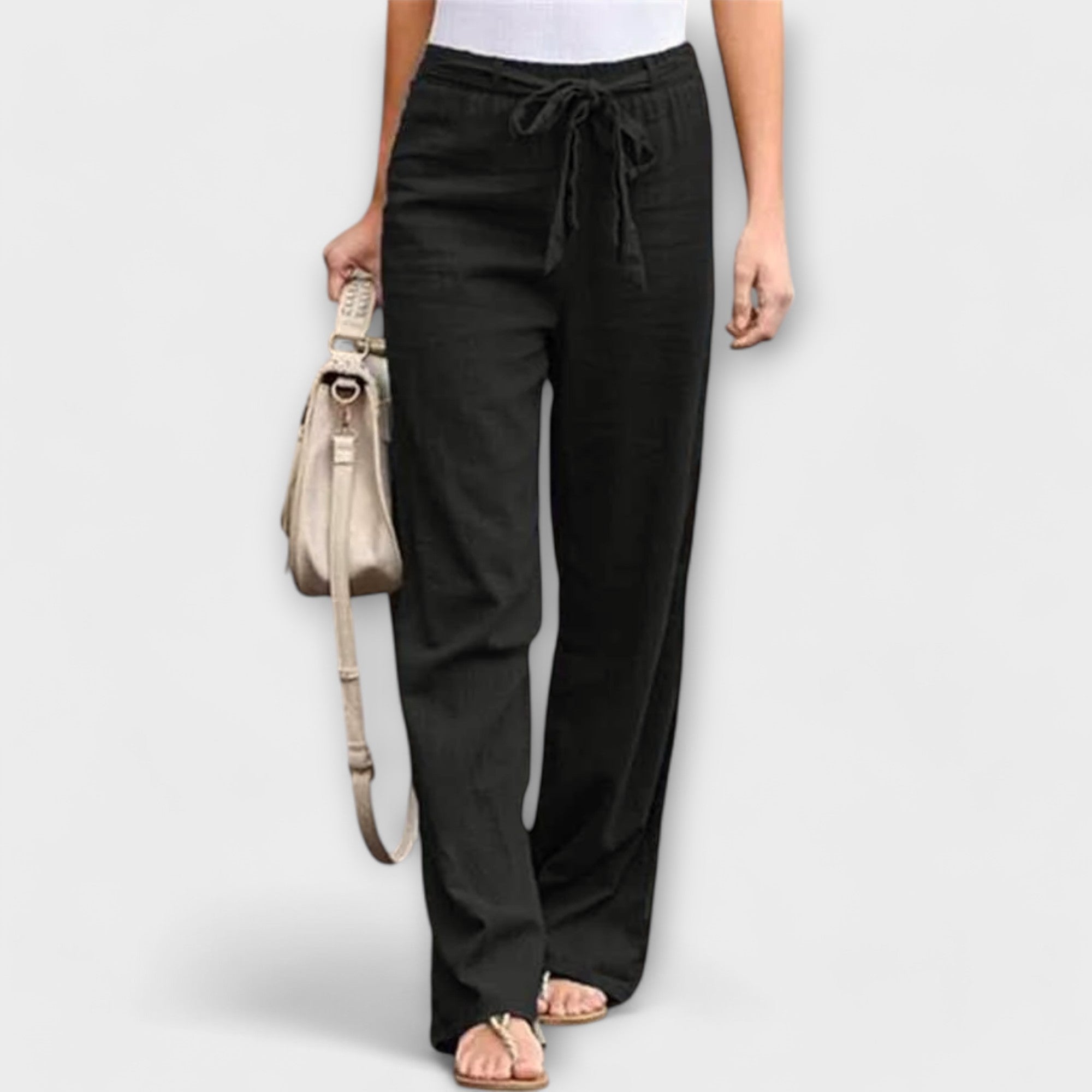 Diana - Pantalones de lino