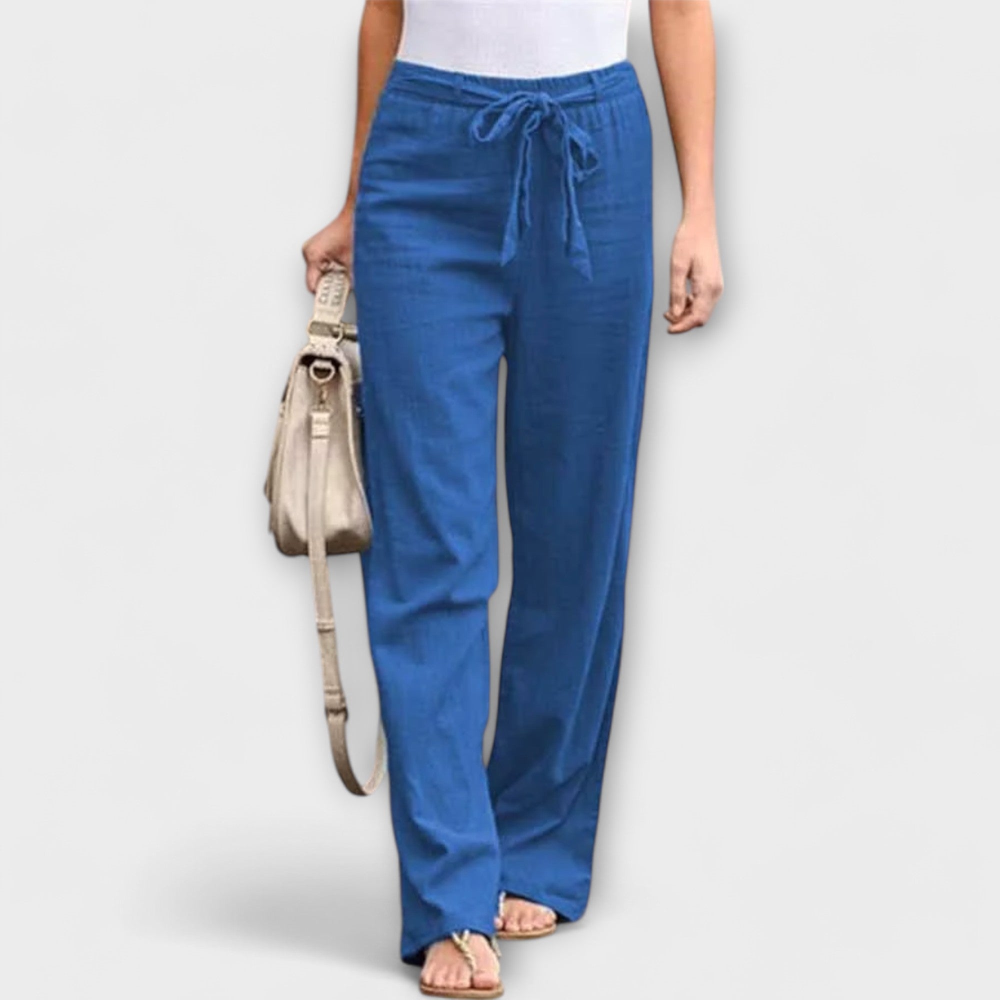 Diana - Pantalones de lino