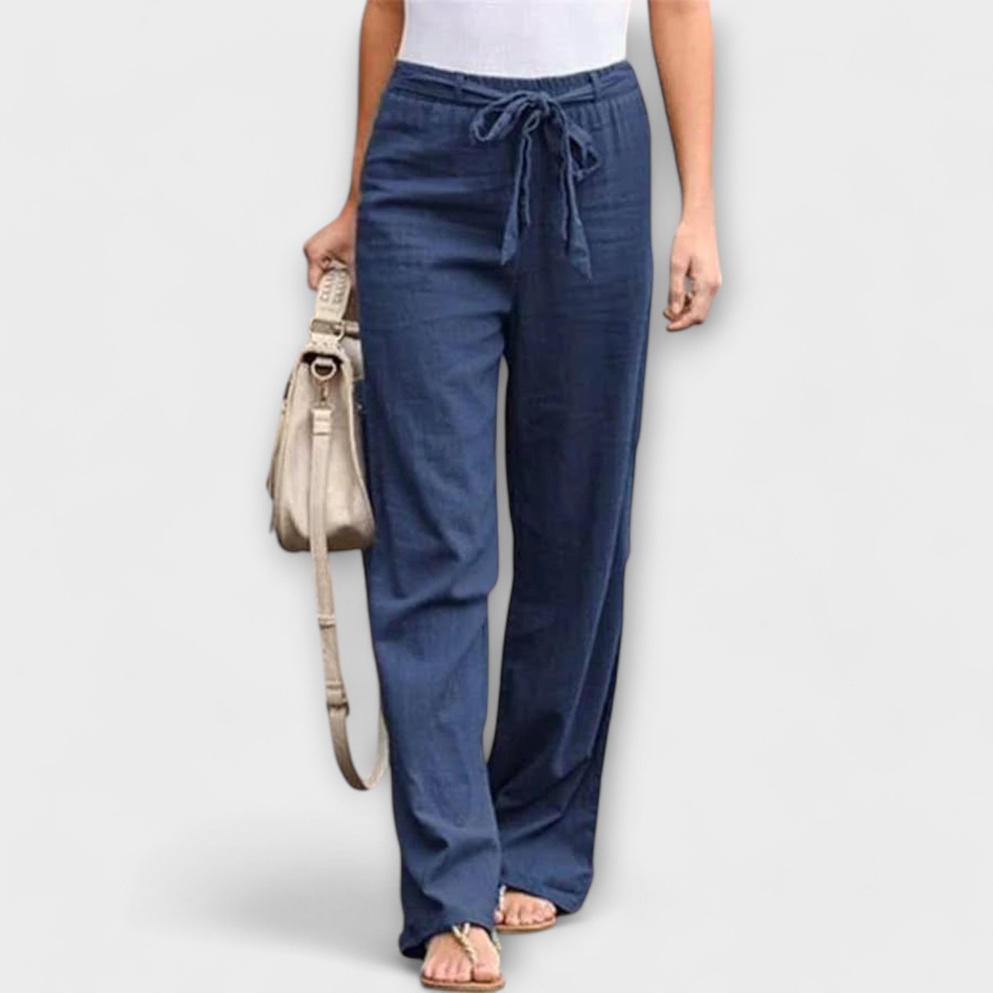 Diana - Pantalones de lino