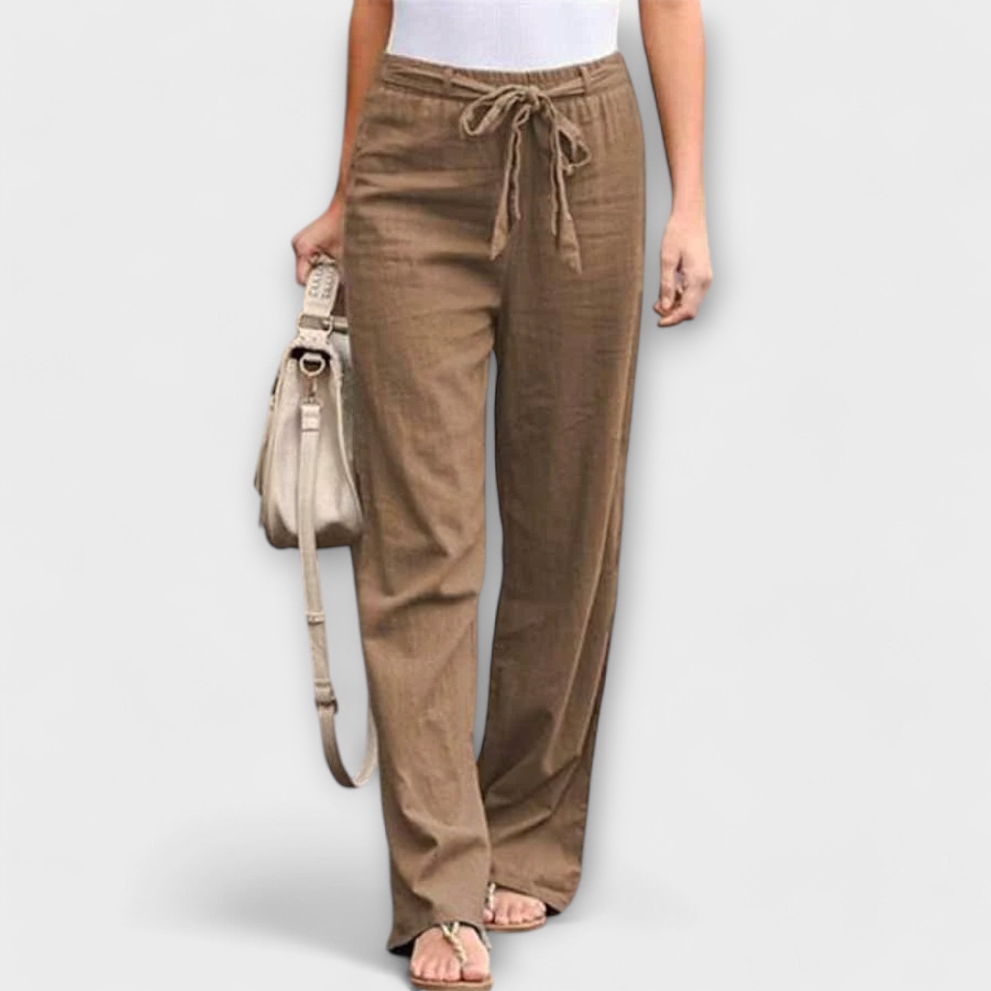 Diana - Pantalones de lino