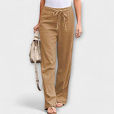 Diana - Pantalones de lino