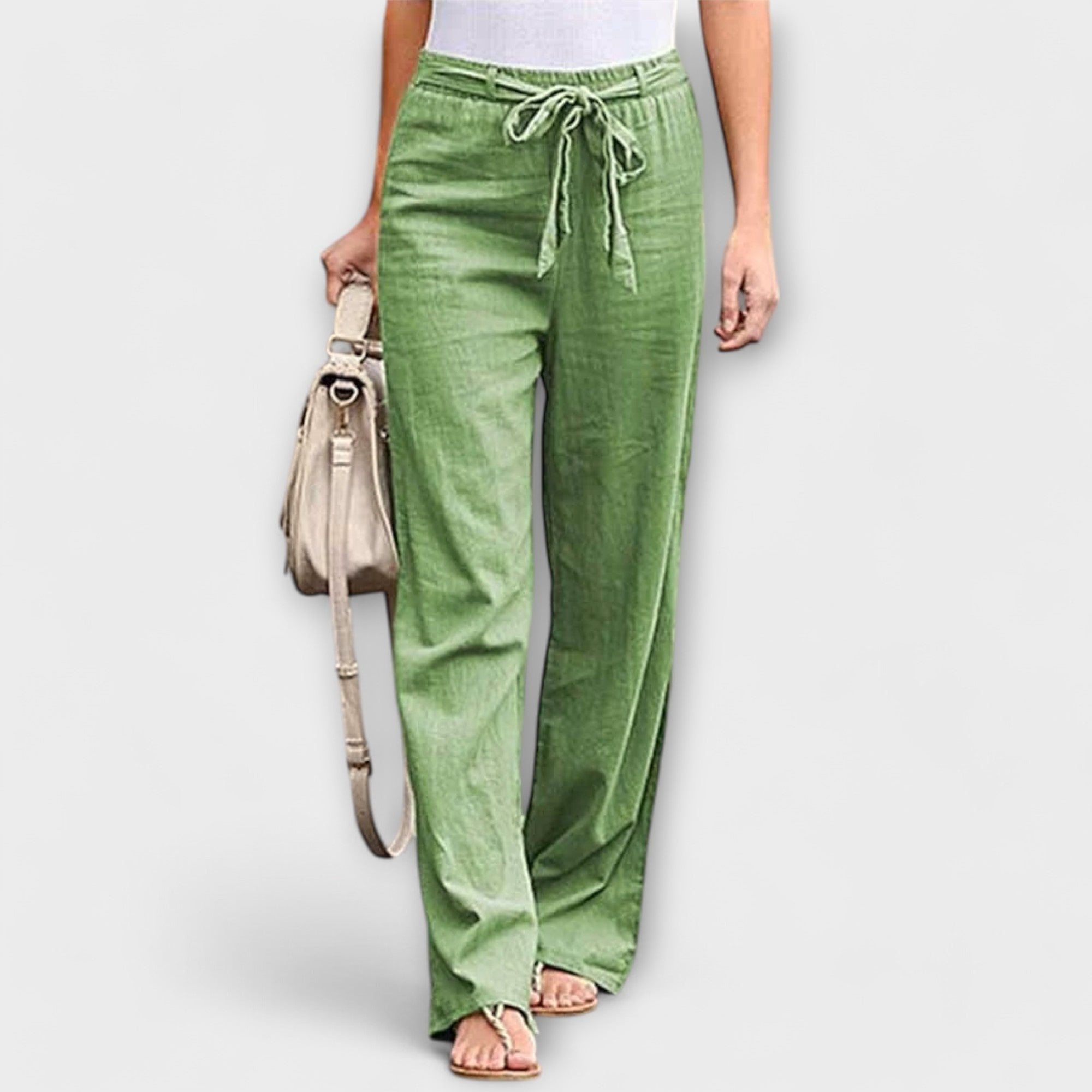 Diana - Pantalones de lino